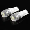 الإضاءة T10 194 168 2521 2525 1.5W SMD 1 مؤشر ترخيص LED علامة التخليص العلامة ضوء العدسة لمبة XENON WHITE