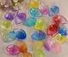 1000 pièces belles perles de feuille de fleur acrylique Transparent avec trou pour cheveux peice diadèmes bijoux Scrapbooking artisanat bricolage