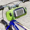 Moldura de ciclismo Pannier Front Tube Saco Bicicleta Cesta Colorido bicicleta Acessórios Novo 4 Cores Para Selecionar