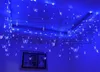 8 M x ​​0,5 m 192 sztuk LED String Fairy Curtain Light z 48 sztuk Motyl Led Led Curtain Light Celebration Wedding Party Ball Decoration