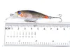 Nieuwe PS geschilderde laser wobbler minnow lokken 6,5 cm 5g zoetwater vissen crap swimbaits simulatie vis aas met haken