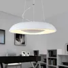 Frete grátis luzes pendentes LED modernas para sala de jantar Dia * 430mm 24W luminárias pendentes para casa uso interno