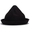 Herfst Winter Vrouwen Wol Fedoras Vilt Vintage Dame Lovely Ice Cream Shape Hats Caps Sweet Princess Hat GH-108
