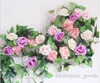 Fleurs Artificielles Fleurs De Soie Multi Couleur Soie Rose Fleur Faux Artificielle Ivy Vigne Suspendue Guirlande Maison De Mariage Décor Fleurs Artificielles