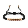 Hela 10st Lot 6mm Black String Anil Arjandas Mix Colors flätande macrame armband presentsmodesmycken285v