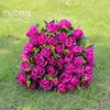 Nuovo arrivo fiori artificiali simulazione fiore artificiale forniture di nozze fiore di seta 36 testa rosa bouquet 13 colori