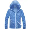 Fall-Summer 2016 New Men's Thin Sunscreen Clothing Waterproof Hooded Men Jacket Plus 6 Colors Casual Solid Color Jacket Male MWJ1732