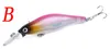 Genomskinlig konstgjord plast Minnow Fiske Lures 10cm 8.5g Swimming Djup 0,3-1,2m Suspensionstyp Hård fiskebete