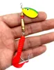 100PCS wholesale 10.5cm 7.3g spinner bait fishing lure spoons Freshwater Shallow Water Bass Walleye Crappie Minnow hard baits