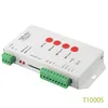 Cartão SD WS000 WS2411 T1000S WS2812B LPD6803 LED 2048 Controlador de Pixels DC5 ~ 24 V T-1000S Controlador RGB Frete Grátis