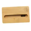 2022 Natural Bamboo Wood Holder Waterproof Stand Phone Speaker Universal Multifunction Loudspeaker3250648