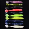 Zacht aas 10 kleuren worm plastic kunstaas 11cm6g vissen lokken 10pcsBag JIG Bass Tackle9372660