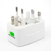 Högkvalitativa Travel Plug Adapters Multi-Purpose Square Universal Au UK US EU-kontakt Elektrisk nätadapter väggladdare