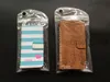 Wasserdichte Gelee-Reißverschluss-Kunststoff-PVC-Tasche Verpackungspaket für iPhone 11 Pro XS Max XR Samsung S10 Lite Note 10 PU-Ledertasche