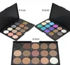 15 kleuren Naakt Gerookte Oogschaduw Shimmer 3D Oogschaduw Makeup Palette Set Foundation Makeup tools met gratis schip + gratis geschenk