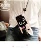 Mignon Luna chat étui pour iPhone 6 6s 6plus 6splus 7 7plus étui 3D animaux couverture en silicone souple chat qui fait un son