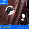 4 sztuk / partia samochodu zamek ochronny Pokrywa dla Infiniti QX50 QX60 ESQ QX30 Q30 q30 JX35 EX25 EX35 Blokada samochodowa Dekoracja Auto Cover