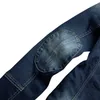 Automne-2016 Automne Nouvelle Arrivée Souyute Hommes de Chapeau Denim Veste Vêtements de Sport En Plein Air Casual Hoodies Jeans Veste Taille M-XL 801