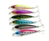 HENGJIA 6 Colors MInnow Wobbles Length 8CM Weight 8G Fishing Lure Hard Bait Artificial Vivid Swimming Fishing Lure Tackle