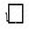 Digitalizzatore del pannello di vetro del touch screen di 150PCS per iPad 2 3 4 in bianco e nero Trasporto libero