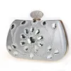 New Style Rhinestone Nightclub Handbag Formal Dress Clutch Bag Wedding Party Prom Purse Blue Gold Silver Purple Pink