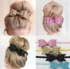 2021 Nieuwe Baby Hoofdband Meisjes Bling Hair Band Lovertjes Double Over-Size Bow Knoop Headwear