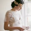 Mode pas cher mariage mariée demoiselle d'honneur baroque feuilles d'or perle cristal strass cheveux accessoires coiffes bandeau diadème princesse