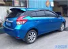 Free shipping! High quality Stronger ABS material with color paint rear wing Spoilers,Empennage for Toyota Yaris 2009-2015