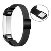 Para fitbit alta milanese laço pulseira pulseira de aço pulseira de aço inoxidável para fitbit alta rastreador vs carga 2 blaze pulseira de silicone