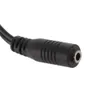 Handige Afgeschermde 3.5mm F 1/8 Stereo Vrouwelijke Mini Jack naar 2 Mannelijke RCA 2RCA Adapter M Stereo Audio Y Adapter AV Kabel