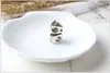 20 Stücke Großes Loch Schild Charms Silber Überzogene Perlen Charms Geeignet für DIY Pandora Schmuck Charme Armbänder Halsketten