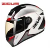 Сертификация DOT ZEUS 811 Полный мотоциклетный шлем ABS Мотоциклетные шлемы для мотокросса ZS811 Четыре сезона Размер M L XL XXL XXXL5055069