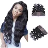 Silk Top 4x4039039 Body Wave Ear To Ear Full Lace Frontals With Baby Hair Silk Base Lace Frontal Closure Bleached Knot1842903