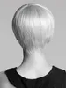 Xiu Zhi Mei vendita calda di alta qualità parrucche Pelo naturale multi marrone breve parrucca resistente al calore sintetico puffy afro-americano capelli per le donne