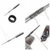 Micro Coil Jigs Mini Gig mit Einzelpackung Edelstahl Coil Tool SS Wrapping Coiler Docht Coil Schraubendreher DIY RDA RBA