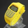 Moda LED Relógio Digital 2016 Silicone Casual Crianças Crianças Sports watch Multifunction Calculator relógio de pulso Relogio Relógio