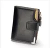 Versione Baellerry del portafoglio da uomo casual un portafoglio multifunzionale con cerniera e tripla tasca