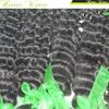 3 bundles 8A Virgin Deep Wave Curly Indian Human Hair Smooth Texture Thick Weave 2020 Clearance