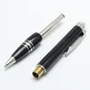 Promotion Black Night M Roller ball Pen Crytal Top Resin Gift Pens writing supplies for student Series Number