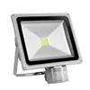 2 stks sensor schijnwerper 30W 2100LM AC 85-265V LED Flood Light Induction Lamp Spotlight IP65 Waterdichte Tuin Buitenverlichting