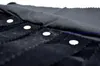 Caso di trasporto all'ingrosso di gioielli in velluto nero 60Pairs Orecchini di stoccaggio di gioielli ROLL Bag Organizer Carring Case