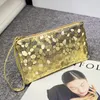 Sequins Zipper Pouch Plånbok Kosmetiska Väskor Makeup Väskor Penna Bag Tecknad Telefonväska Handväska Mynt Ändra handväska Kvinnor Kids Party Christmas