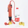 Gratis verzending Nieuwe elektrische capping tool automatische fles schroefdop machine fles cap lock cover Deksel aflevering machine