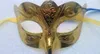 masque de mode or brillant plaqué masque de fête accessoires de mariage mascarade mardi gras masque mélanger la couleur