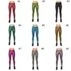 Hohe Taille Frauen Fisch Skala Crop Hosen Glänzende Dünne Meerjungfrau Leggings Stretch Gedruckt Hosen OOA3221