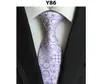 Corbatas de hombre 145*8cm corbata de rayas 101 colores corbata de impresión de corbata para el Día del Padre corbata de negocios regalo de Navidad
