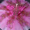 Prinses Aurora Professionele Ballet Tutu Perzik Fee Klassieke Tutu Balletkostuums Doornroosje Roze Pannenkoek Tutu's LD00426610975