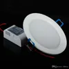 Super-tunn infälld LED-nedljus SMD5730 Panelljus 7W/9W/12W/15W/18W/25W RECESSE Takbelysning Cool vit/varm vit AC85-265V