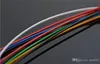 Новый нержавеющей стали провод брелок кабель веревка брелок брелок многоцветный Mix 15 см брелок кольца женщины мужчины ювелирные изделия 4109