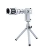 Objectif de caméra de télescope zoom optique 12X sans coins sombres trépied de télescope de téléphone portable pour iPhone 6 7 téléphone intelligent Samsung telepo 7168932